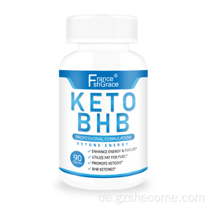Keto BHB Supplement Burner Appetit Blocker Keto -Kapseln